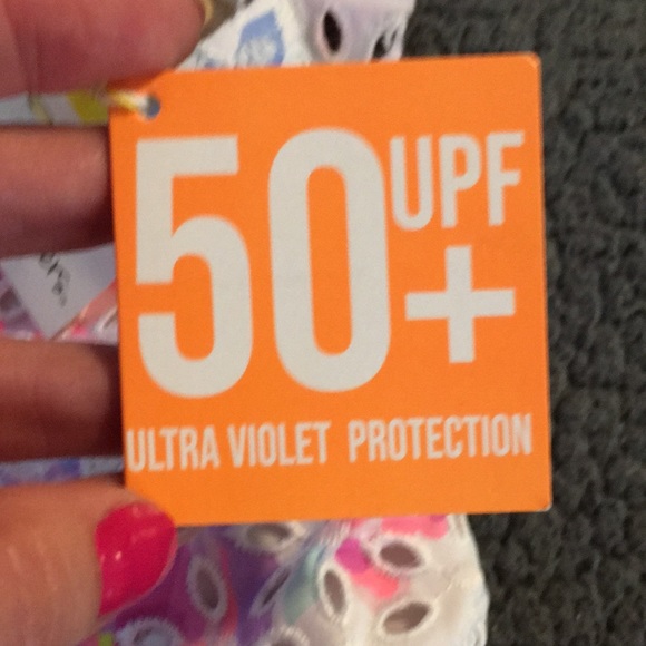 ⭐️Host pick ❤️!!Girls ruffle multicolored one piece - Picture 9 of 9